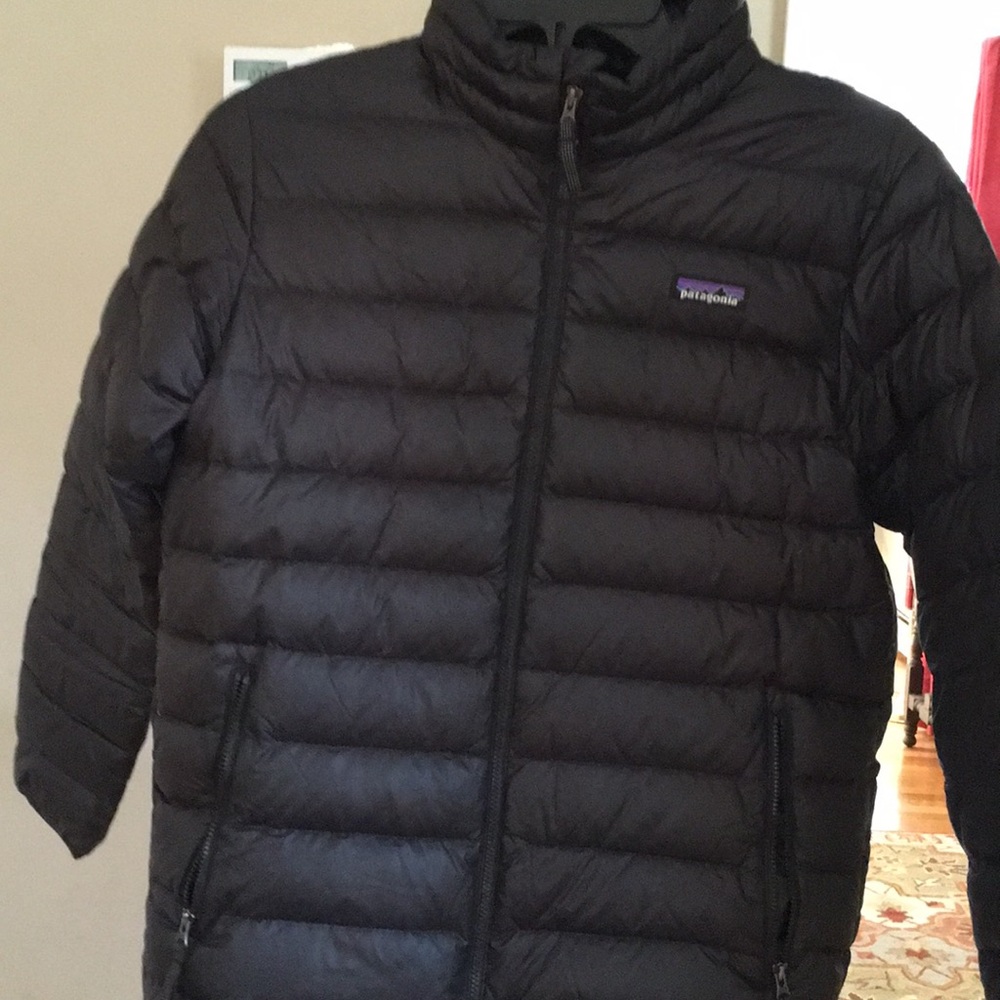 Patagonia youth large black winter jacket